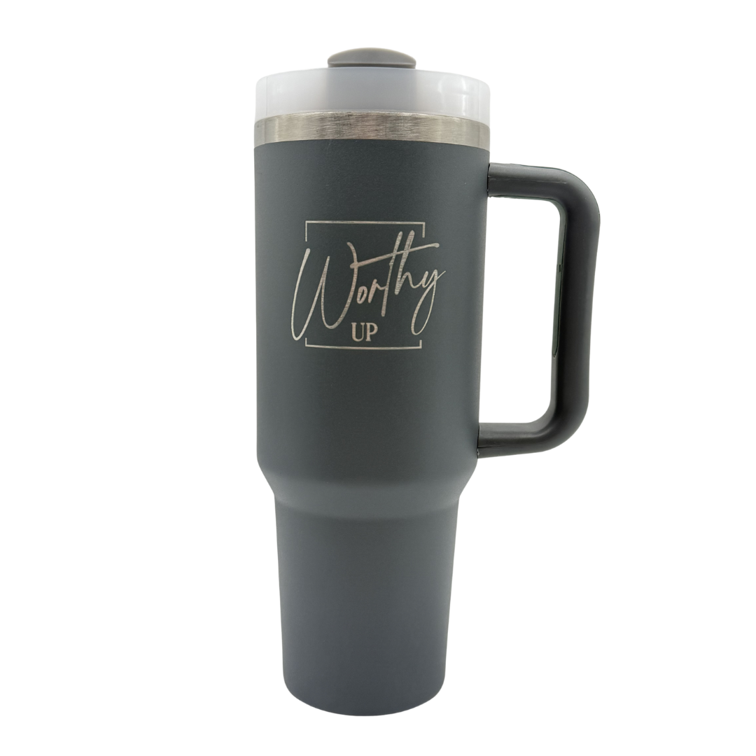 40 oz Worthy Up Water Bottle